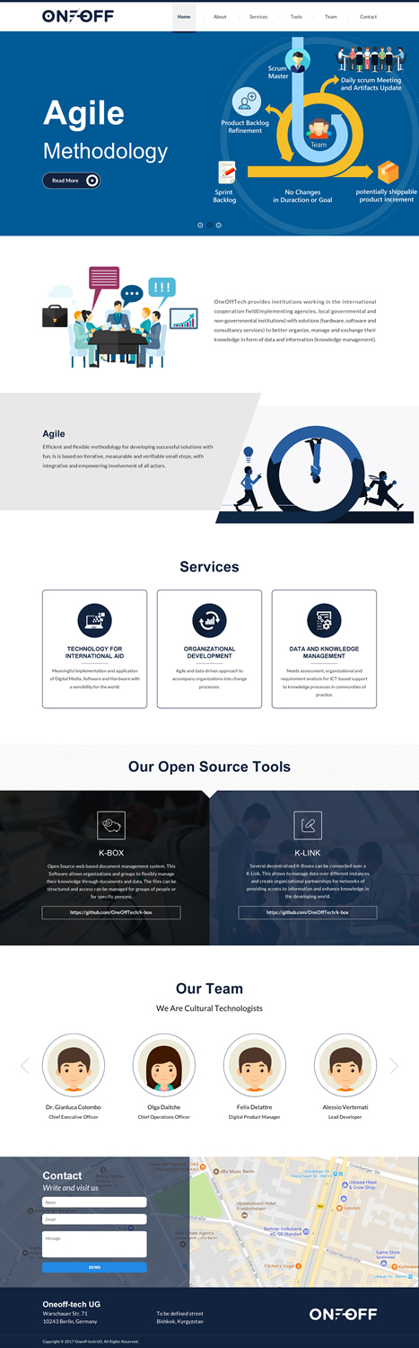 Web Design par Sbss pour OneOffTech | Design #16648332