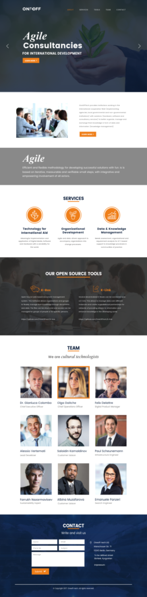 Web Design by CreativeIyke for OneOffTech | Design: #16607365