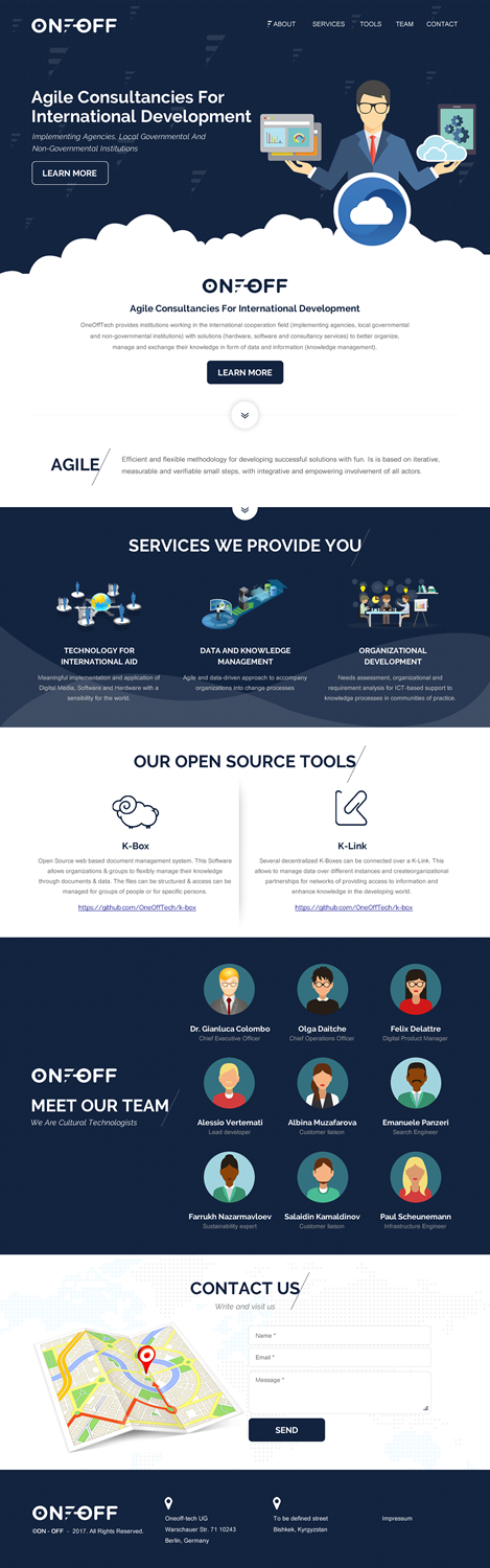 Web Design par rightway pour OneOffTech | Design #16588235