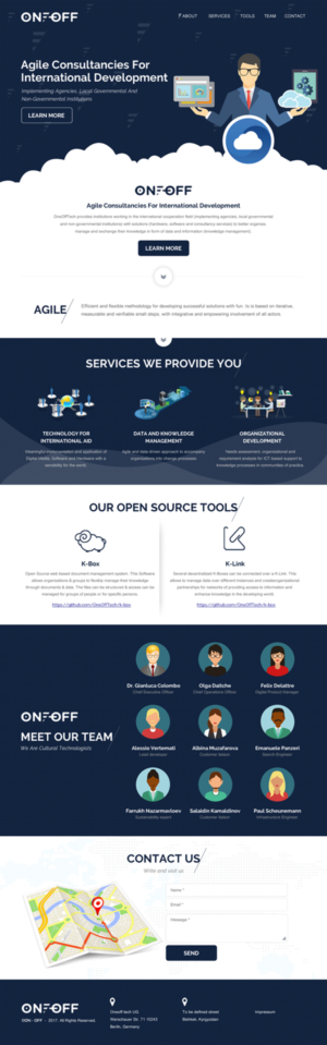 Web Design by rightway for OneOffTech | Design: #16588235