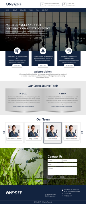 Web-Design von rightway für OneOffTech | Design: #16588236