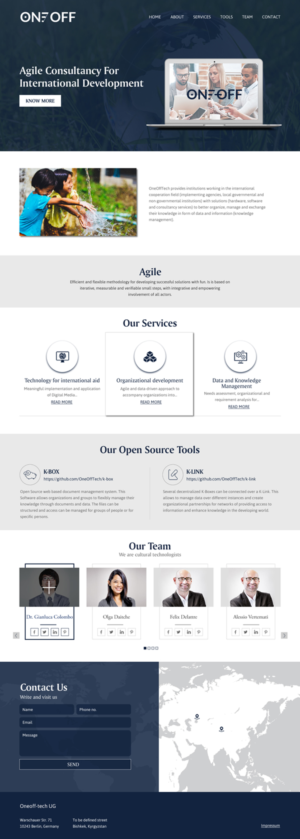 Web Design by rightway for OneOffTech | Design: #16588237