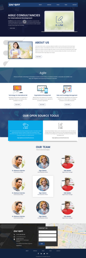 Diseño Web por aloksai para OneOffTech | Diseño: #16641912