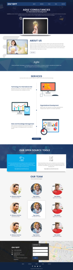 Diseño Web por aloksai para OneOffTech | Diseño: #16641931