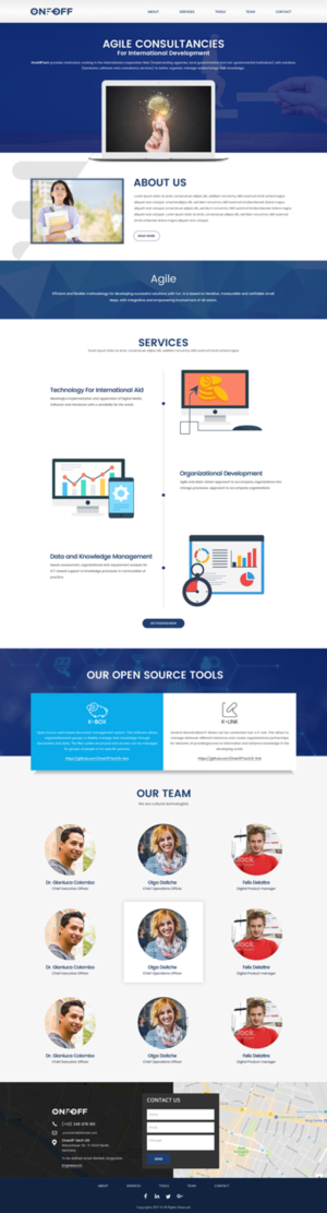 Web Design by aloksai for OneOffTech | Design: #16642043