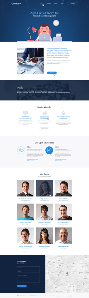 Diseño Web por Ved Web Services para OneOffTech | Diseño #16571530