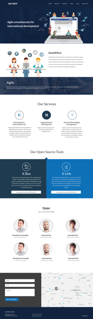 Diseño Web por Xclusive Designer para OneOffTech | Diseño #16580015