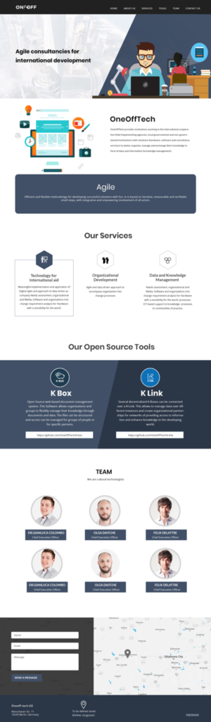 Diseño Web por Xclusive Designers para OneOffTech | Diseño: #16601328