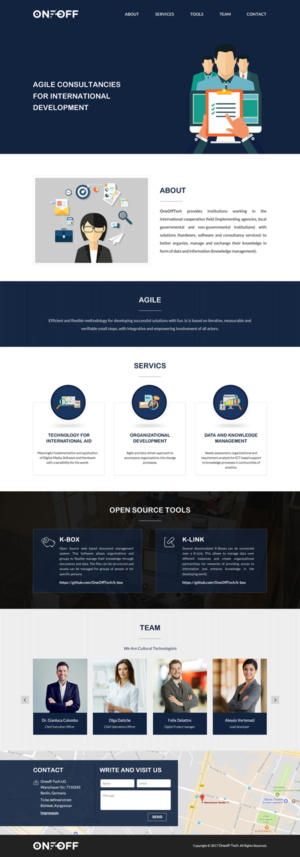 Diseño Web por KV_16 para OneOffTech | Diseño: #16643549