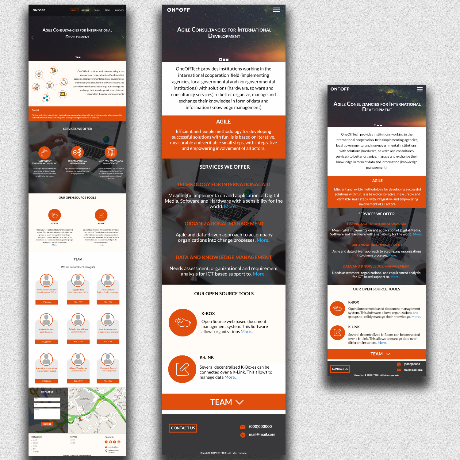 Web Design by StutiJ for OneOffTech | Design #16677532