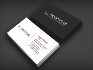 Business Card Design by SKYdesign for Pour vue  | Design: #16564647