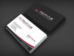 Business Card Design by SKYdesign for Pour vue  | Design: #16564650