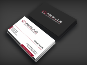 Business Card Design by SKYdesign for Pour vue  | Design: #16564651