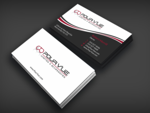 Business Card Design by SKYdesign for Pour vue  | Design: #16564670