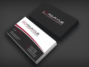 Business Card Design by SKYdesign for Pour vue  | Design: #16564677