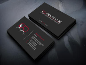 Business Card Design by SKYdesign for Pour vue  | Design: #16564683
