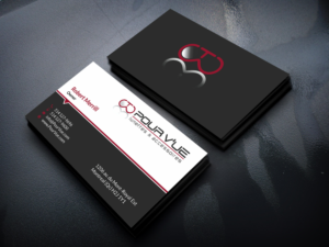 Business Card Design by SKYdesign for Pour vue  | Design: #16567646
