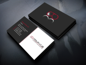 Business Card Design by SKYdesign for Pour vue  | Design: #16567653