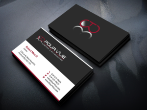 Business Card Design by SKYdesign for Pour vue  | Design: #16567656