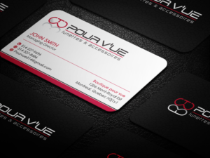 Business Card Design by WebixBD for Pour vue  | Design: #16595831