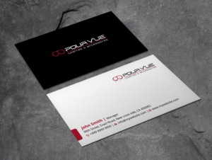 Business Card Design by Xpert for Pour vue  | Design: #16563492