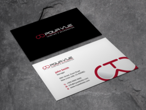 Business Card Design by Xpert for Pour vue  | Design: #16563494