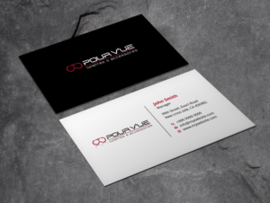 Business Card Design by Xpert for Pour vue  | Design: #16563496