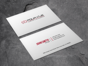 Business Card Design by Xpert for Pour vue  | Design: #16563497