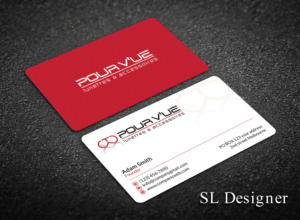 Business Card Design by SL Designer for Pour vue  | Design: #16564400