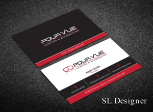 Business Card Design by SL Designer for Pour vue  | Design: #16564427