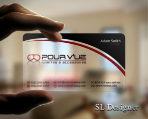 Business Card Design by SL Designer for Pour vue  | Design: #16564499
