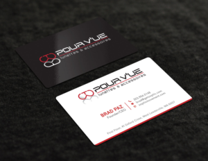 Business Card Design by Tripti Ranjan Gain for Pour vue  | Design: #16565566