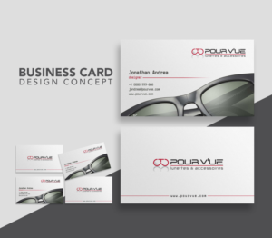 Pour vue  | Design de Carte de Visite par navacreative