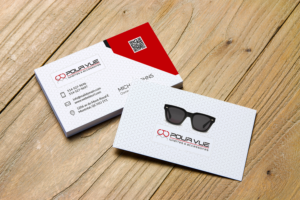 Business Card Design by Digital Apple for Pour vue  | Design: #16555462