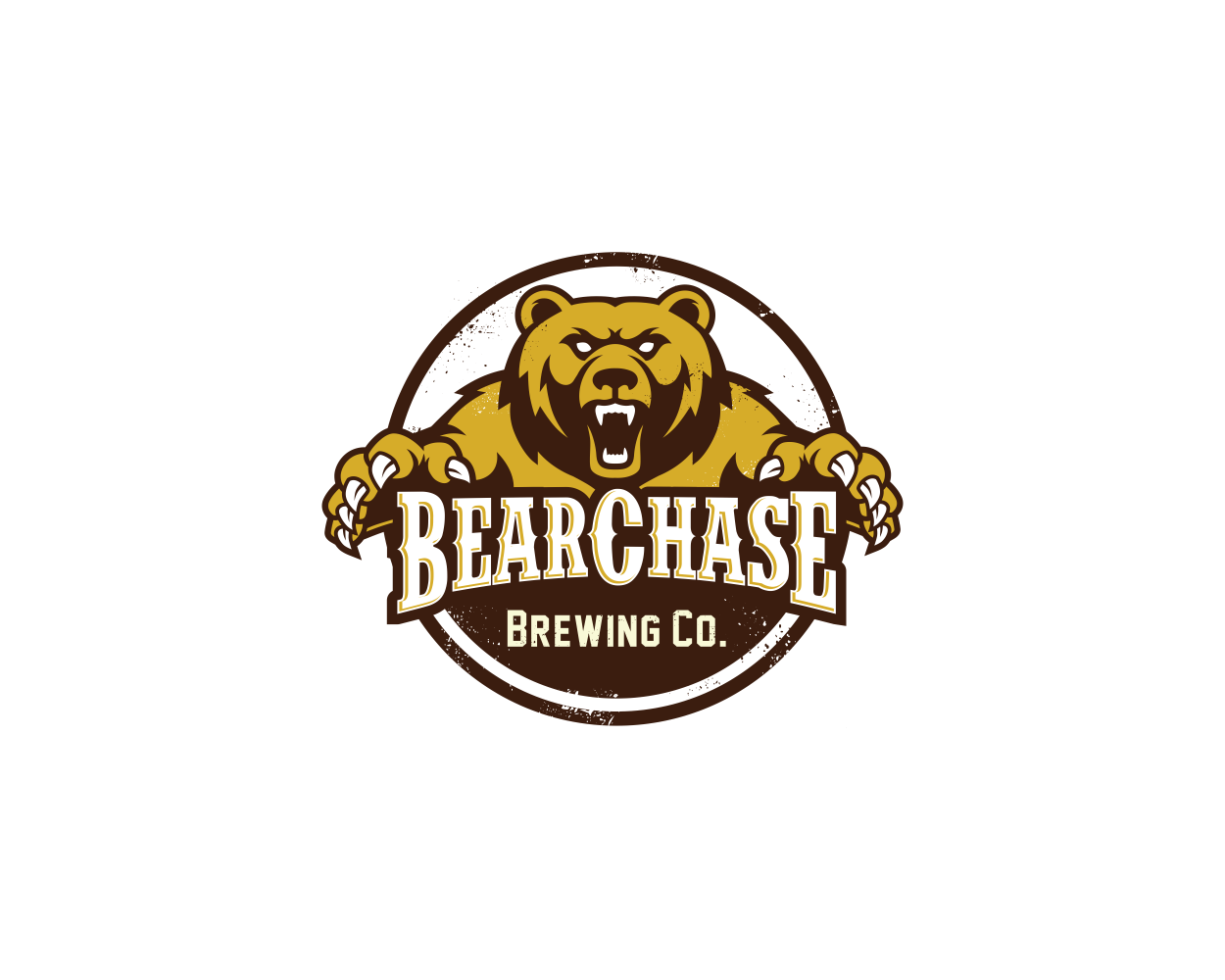 Logo Design by alpino for Bear Chase Manor & Bear Chase Brewing Co. | Design #16619982