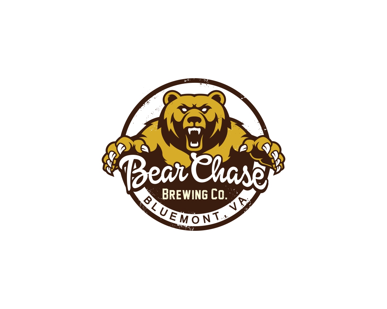 Logo Design by alpino for Bear Chase Manor & Bear Chase Brewing Co. | Design #16654536