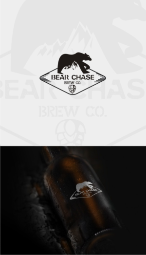 Logo Design by gray mind for Bear Chase Manor & Bear Chase Brewing Co. | Design #16645408