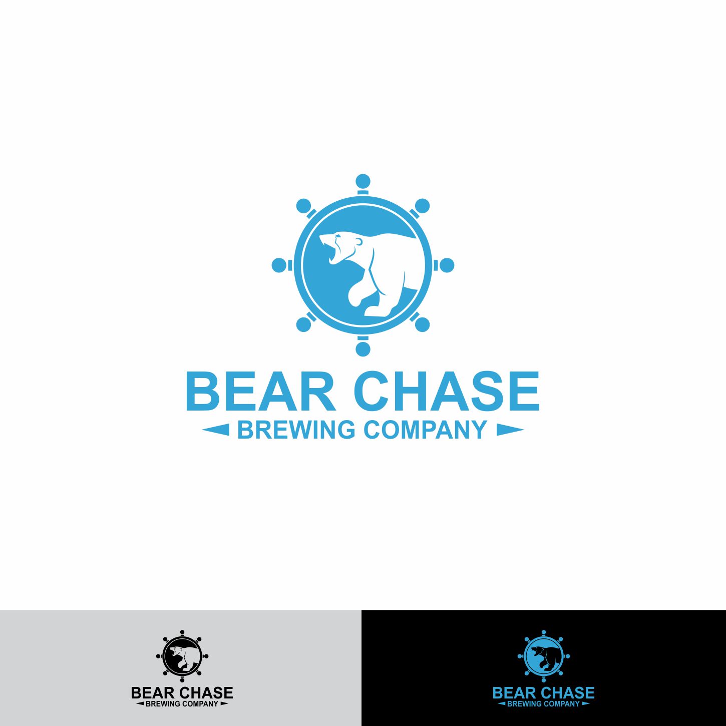 Diseño de Logo por ev. para Bear Chase Manor & Bear Chase Brewing Co. | Diseño #16593339