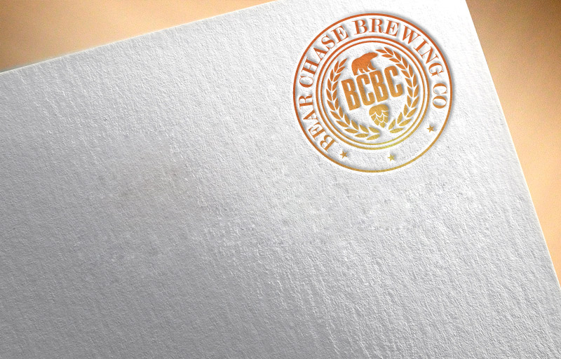 Logo Design by zebronicgraphic for Bear Chase Manor & Bear Chase Brewing Co. | Design #16607868