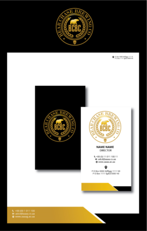 Logo Design by zebronicgraphic for Bear Chase Manor & Bear Chase Brewing Co. | Design: #16607889
