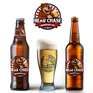 Logo Design by naldz for Bear Chase Manor & Bear Chase Brewing Co. | Design #16654746