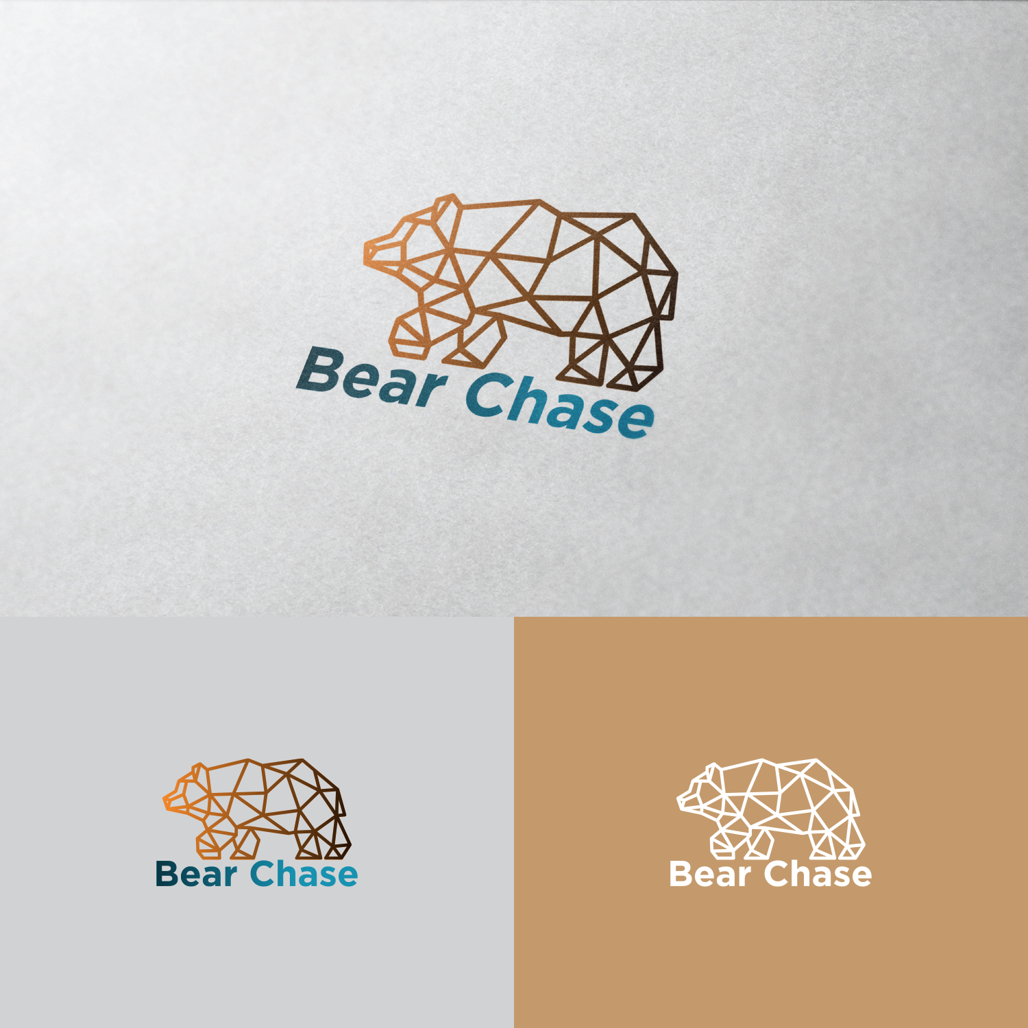 Logo Design by BRAT Studio for Bear Chase Manor & Bear Chase Brewing Co. | Design #16663699