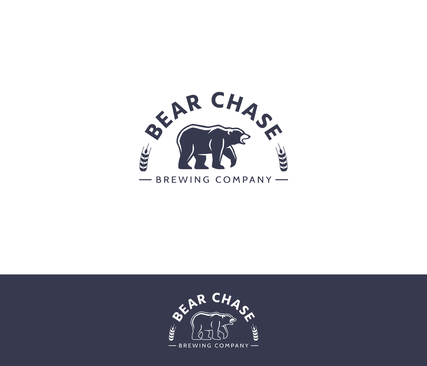 Logo Design by dan-D-dan for Bear Chase Manor & Bear Chase Brewing Co. | Design #16637722