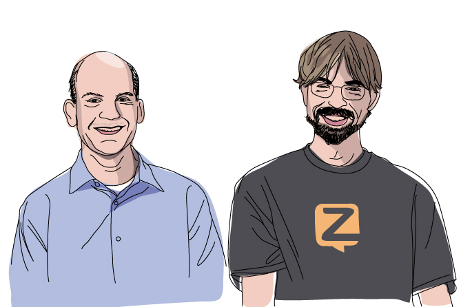 Illustration Design by Vicez for Zello Inc | Design #2661393