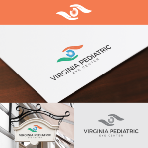 Virginia Pediatric Eye Center | Logo Design by Paperfox Designs