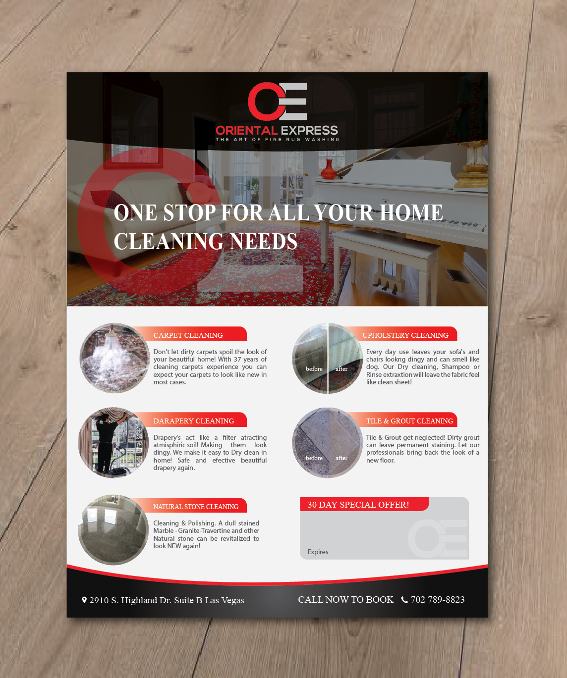 Flyer Design by alex989 for ORIENTAL EXPRESS | Design #16559647