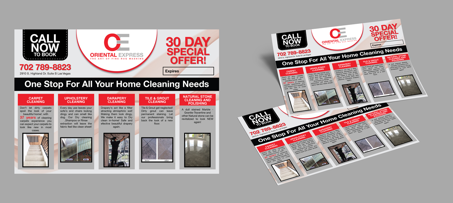Design de Flyer par Impressive Sol pour ORIENTAL EXPRESS | Design #16561915