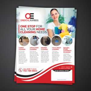 Design de Flyer par Mariyam Khan pour ORIENTAL EXPRESS | Design : #16556773