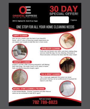Design de Flyer par Deziners Zone pour ORIENTAL EXPRESS | Design : #16558201