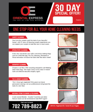 Design de Flyer par Deziners Zone pour ORIENTAL EXPRESS | Design : #16558202